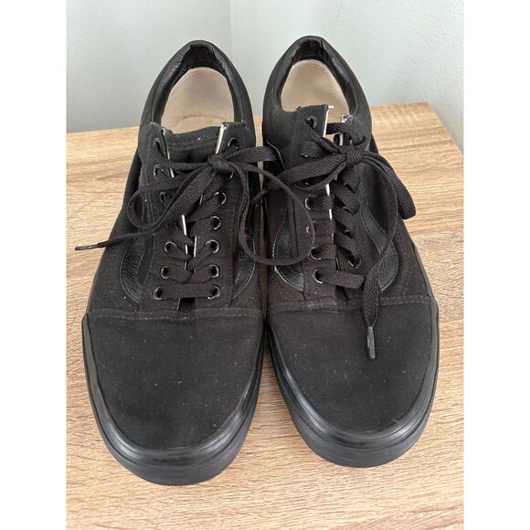 Vans Old Skool Shoe Black Sneaker Mens size 11 - Picture 2 of 9
